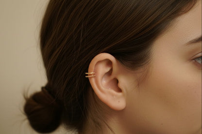 Ear Cuff Doble Trama