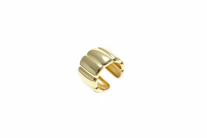 Ear Cuff Acolchado Dorado