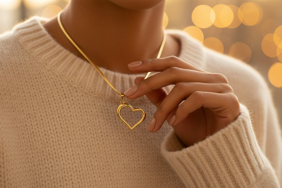 Collar Corazón con intención