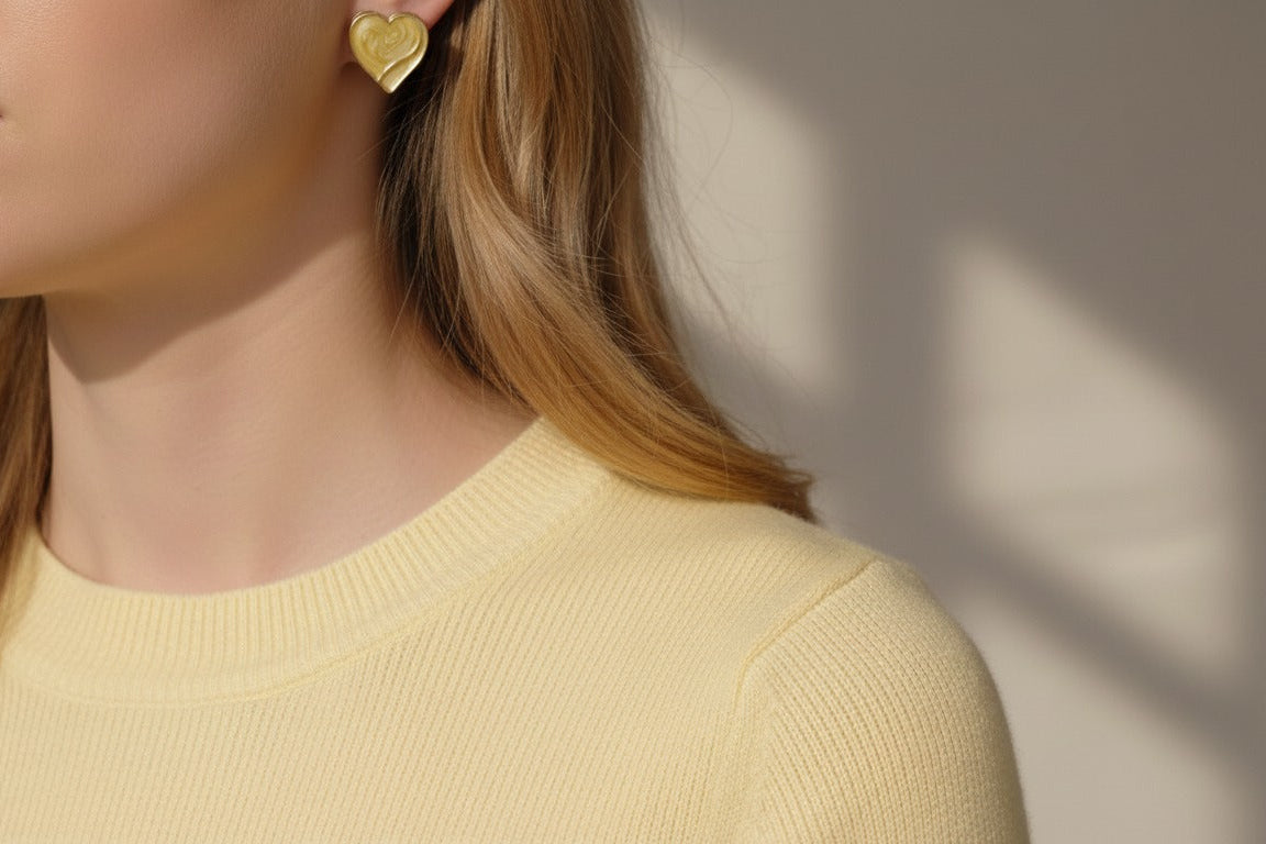 Aritos Corazón Miel